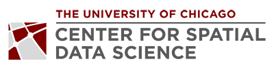 UC Center for Spatial Data Science Logo