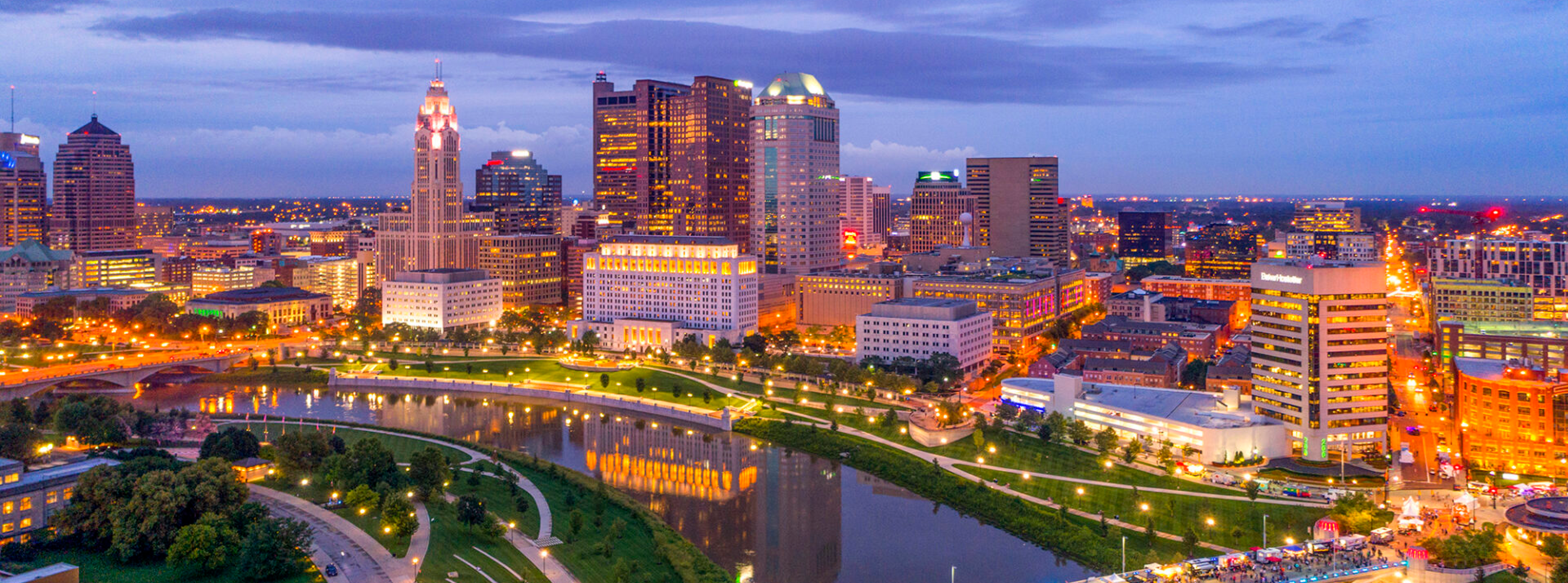 Columbus, Ohio Skyline