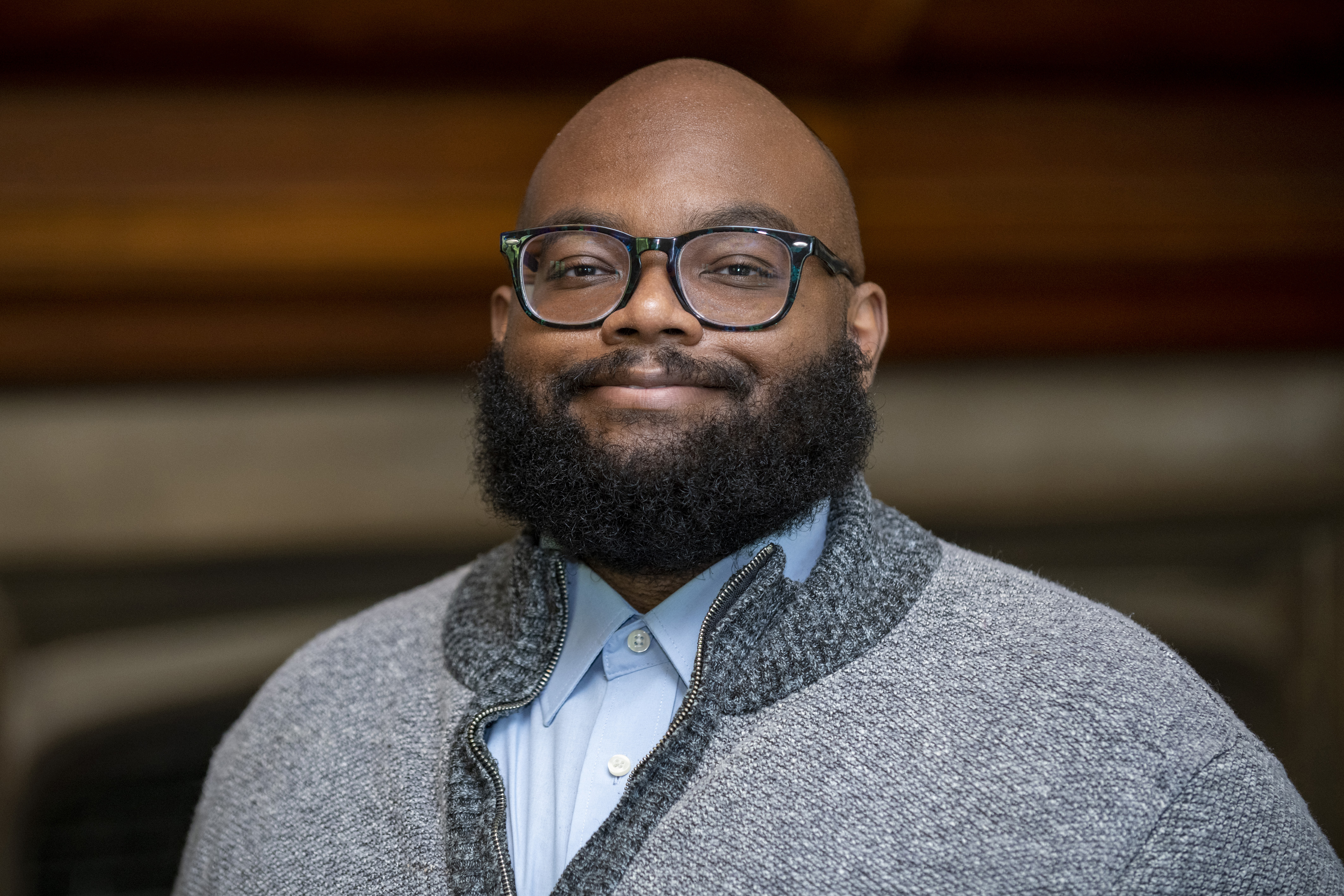 Photograph of Kenzell Huggins