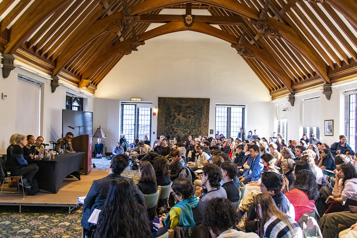 Held in Swift Hall, home of the Divinity School, faculty, students, staff, and other guests enjoyed a full day of panel discussions.