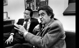 Tetsuo Najita Sitting with Colleague