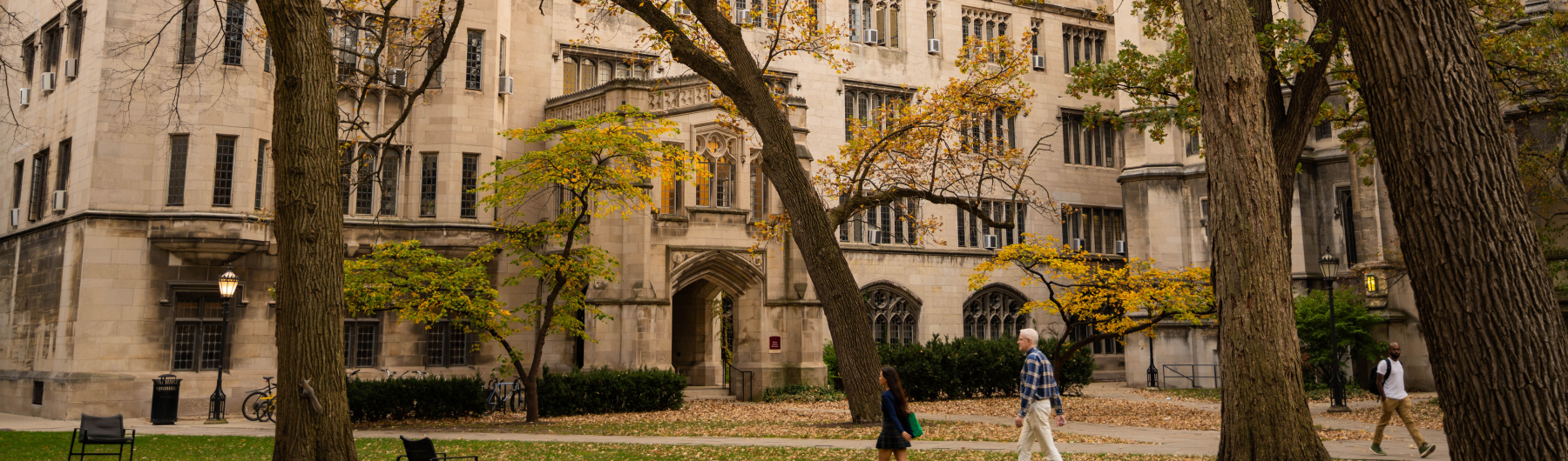 fall photo of the social sciences quad