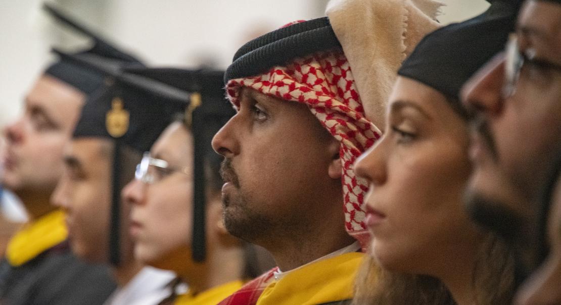 UChicago students at SSD Graduation Ceremony