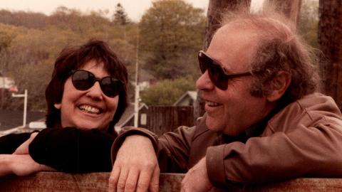 Marshall Sahlins with his wife Barbara in the mid-1970s