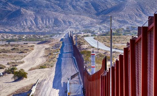border wall between U.S. and Mexico
