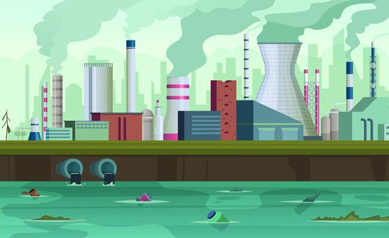 air pollution pictures animated