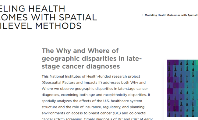 Modeling Health Outcomes with Spatial Multilevel Methods