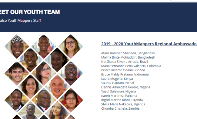Congrats to Tobler Society for Winning Two YouthMapper Awards