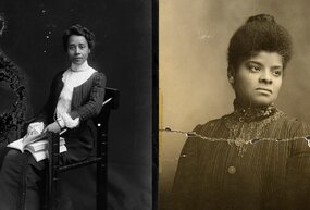 Anna Julia Cooper (left) and Ida B. Wells-Barnett (right)