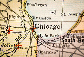 Chicago map